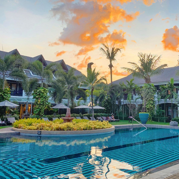 Pool, Shinta Mani Angkor, Siem Reap, Kambodscha Rundreise