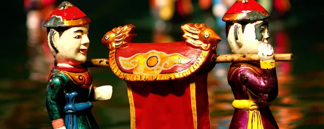 Wasserpuppen, Hanoi, Vietnam Rundreise