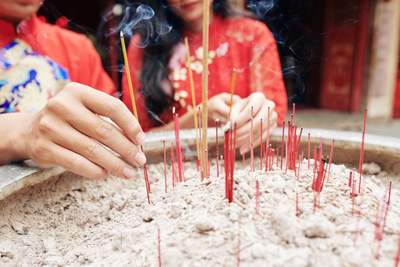 Räucherstäbchen, Neujahrsfest Vietnam