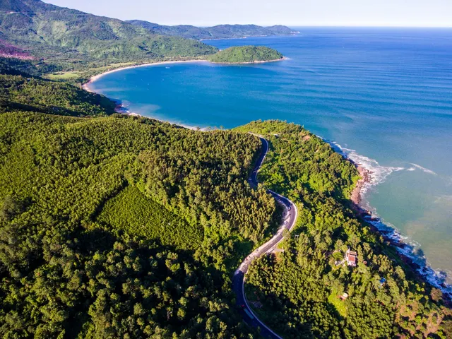 Wolkenpass, Danang, Vietnam Reisen