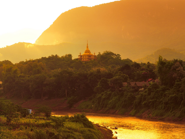 Luang Prabang in Laos, Goldenes Dreieck, Thailand Reisen