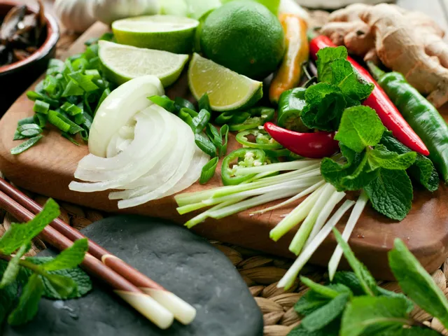 Kräuter, Vietnam Gourmetreise