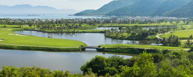 Panoramablick, Golfen, Vietnam Rundreise