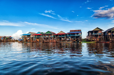 Tonle Sap, Kambodscha Reise