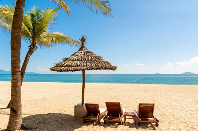 Strand von Hoi An, Vietnam Naturreise