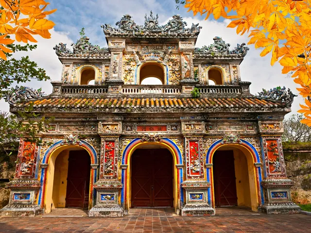 Zitadelle in Hue, Vietnam Reise