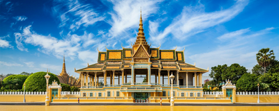 Royal Palace in Phnom Penh, Kambodscha Reisen 