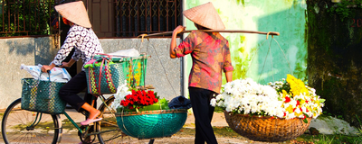 Straßenszene, Vietnam Reise