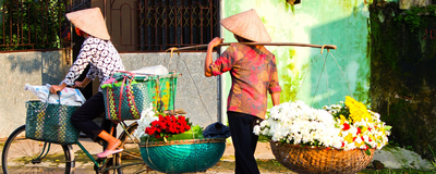 Straßenszene, Vietnam Reise