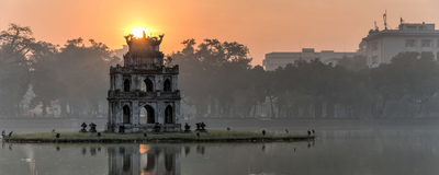 Hoan Kiem See, Hanoi, Vietnam Reise