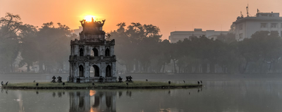 Hoan Kiem See, Hanoi, Vietnam Reise