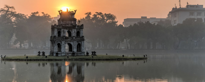 Hoan Kiem See, Hanoi, Vietnam Reise
