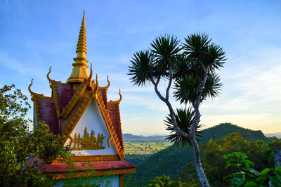Phnom Sampeau, Tempel Kambodscha, Battambang, Asien Reise