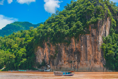 Buddhahöhlen von Pak Ou, Laos