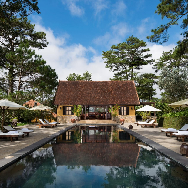 Willkommen im Ana Mandara Villas, Dalat, Vietnam Reise