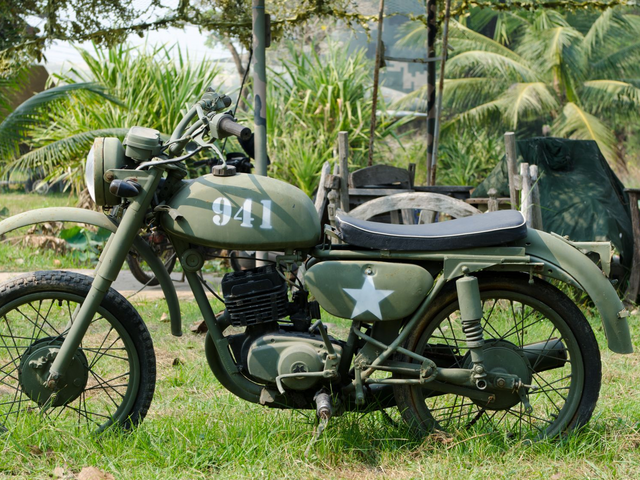 Motorrad aus dem Vietnamkrieg, Vietnam Reisen
