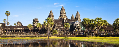 Angkor Wat, Siem Reap, Kambodscha Rundreise