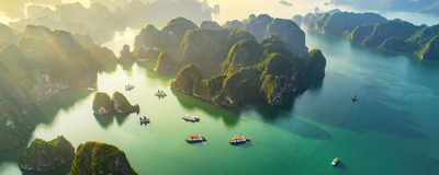 Halong Bucht, Vietnam Rundreise