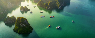 Halong Bucht, Vietnam Rundreise