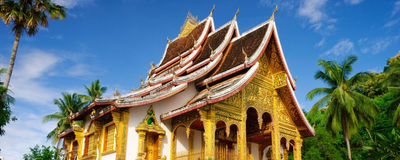 Tempel in Luang Prabang, Laos Reise