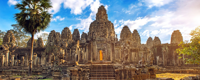 Bayon Tempel, Angkor Wat, Kambodscha Reisen