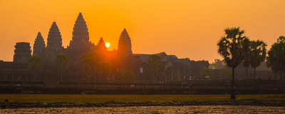 Angkor Wat, Siem Reap, Kambodscha Reise