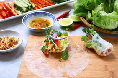 Sommerrollen, Vietnam Gourmetreise
