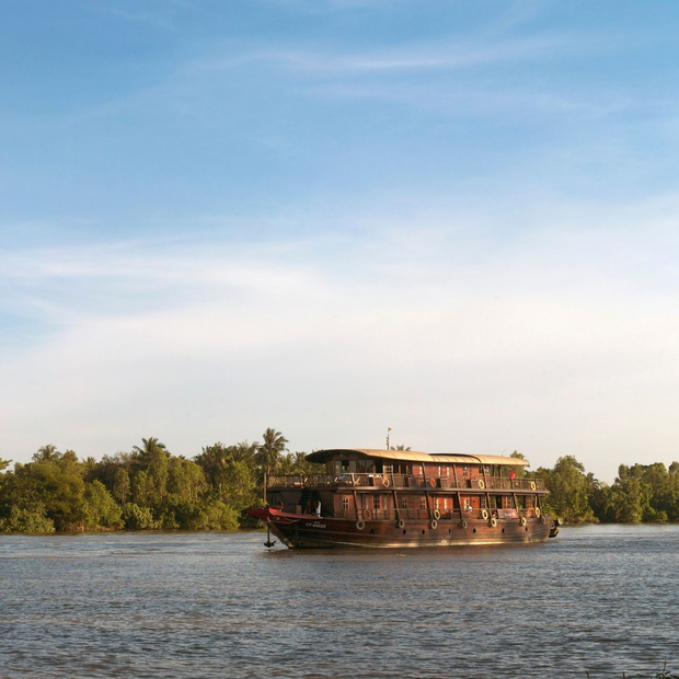 Die Bassac, Mekong Delta, Vietnam Reise