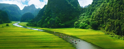 Trockene Halong Bucht, Vietnam Reise