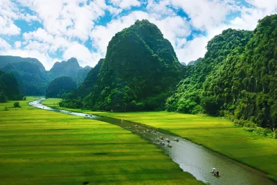 Trockene Halong Bucht, Vietnam Reise, Natur