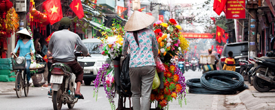 Streetlife, Hanoi, Flitterwochen, Vietnam Hochzeitsreise