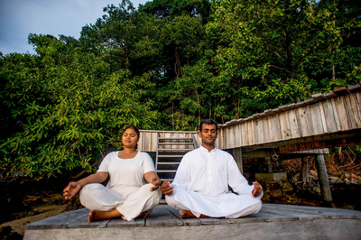 Meditation, Song Saa Private Island, Kambodscha Rundreise