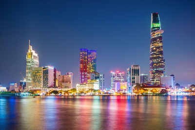 Skyline Ho Chi Minh, Vietnam Luxureise