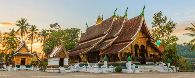 Wat Xieng Thong Tempel, Luang Prabang, Laos Reisen