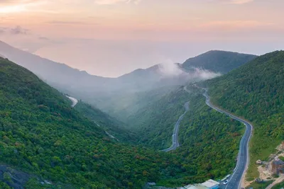 Wolkenpass, Vietnam Reise, von Nord nach Süd
