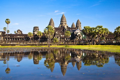 Angkor Wat, Siem Reap, Kambodscha Vietnam Reise