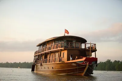 Bootsfahrt auf der Bassac Mekong, Vietnam Kulturreise, Romantik
