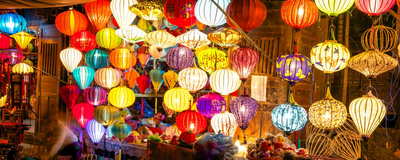 Laternen, Hoi An, Vietnam Reise