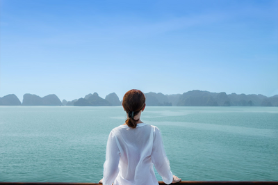 Touristin, Vietnam Reise