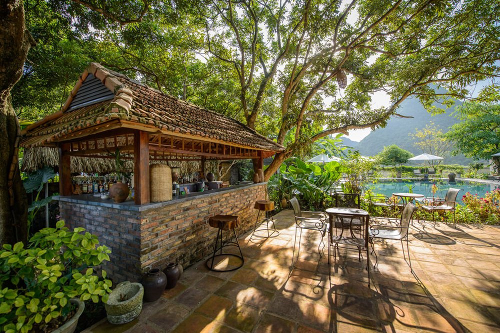 Bar, Tam Coc Garden, Ninh Binh, Vietnam Reisen