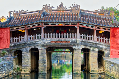 Japanische Brücke in Hoi An, Vietnam Naturreise
